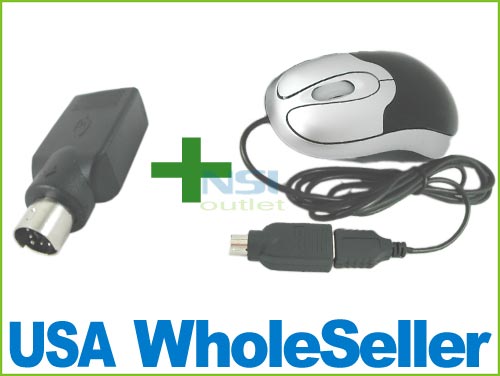 800 DPI USB PS/2 Optical Mouse Mice for Windows and Mac