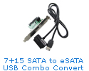 lots 10) SATA to eSATA Female Extension Cable for HDD  
