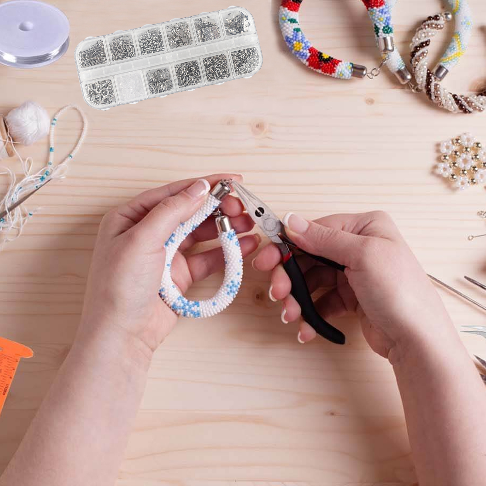 Wire Jewelry Making Starter Kit Sterling Silver and Repair Tools Craft