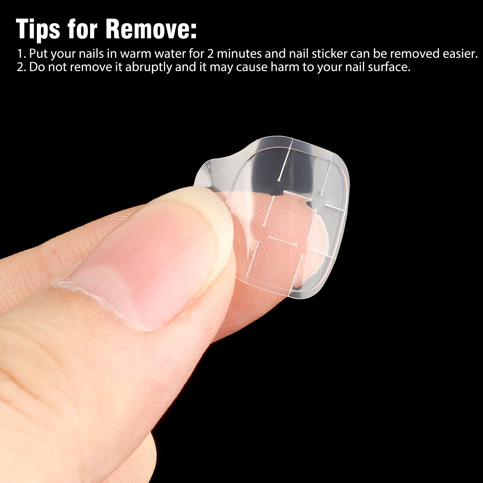 10/20 Set DoubleSided Nail Glue Tape Sticker Adhesive Nail Tabs Press