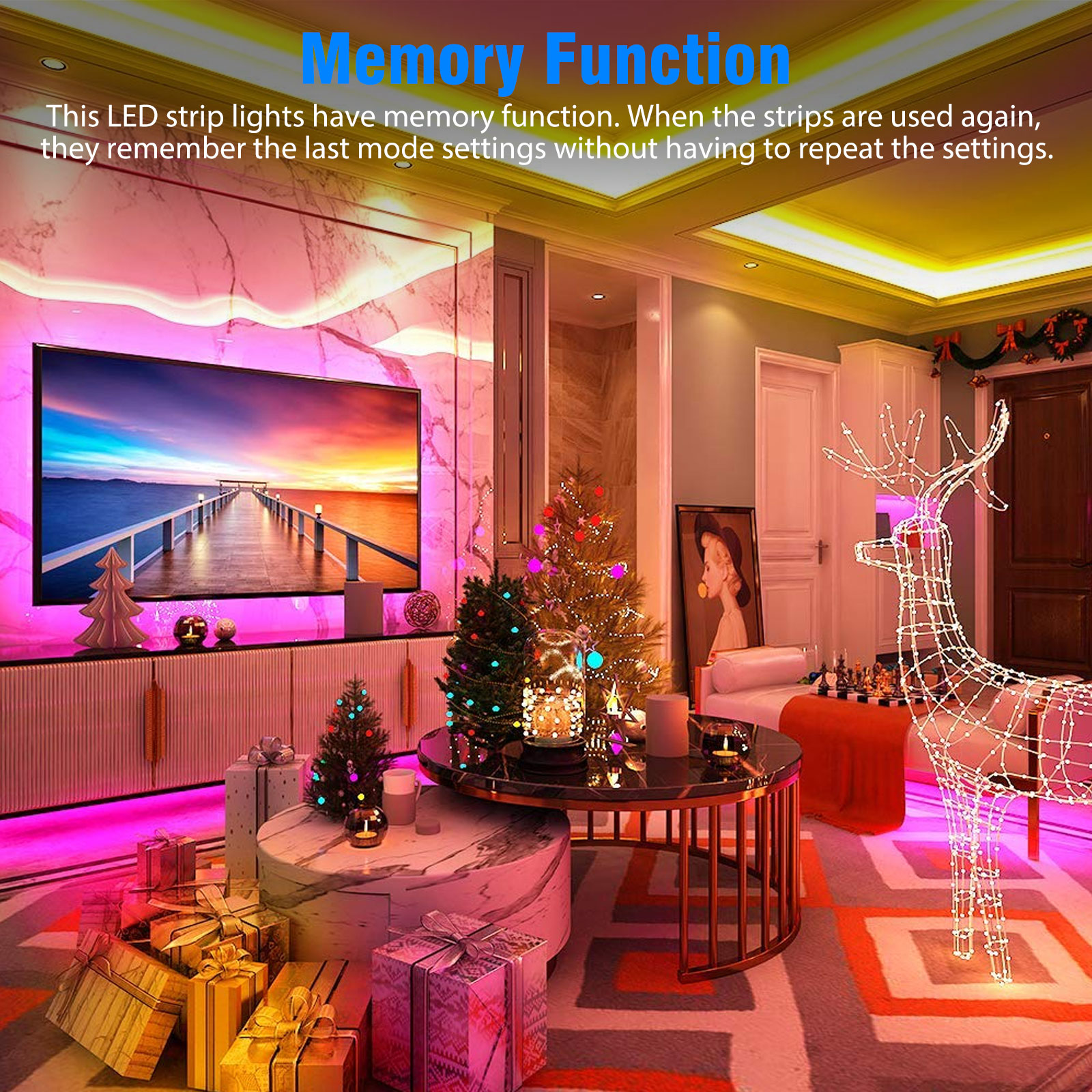 rgb strip light for room