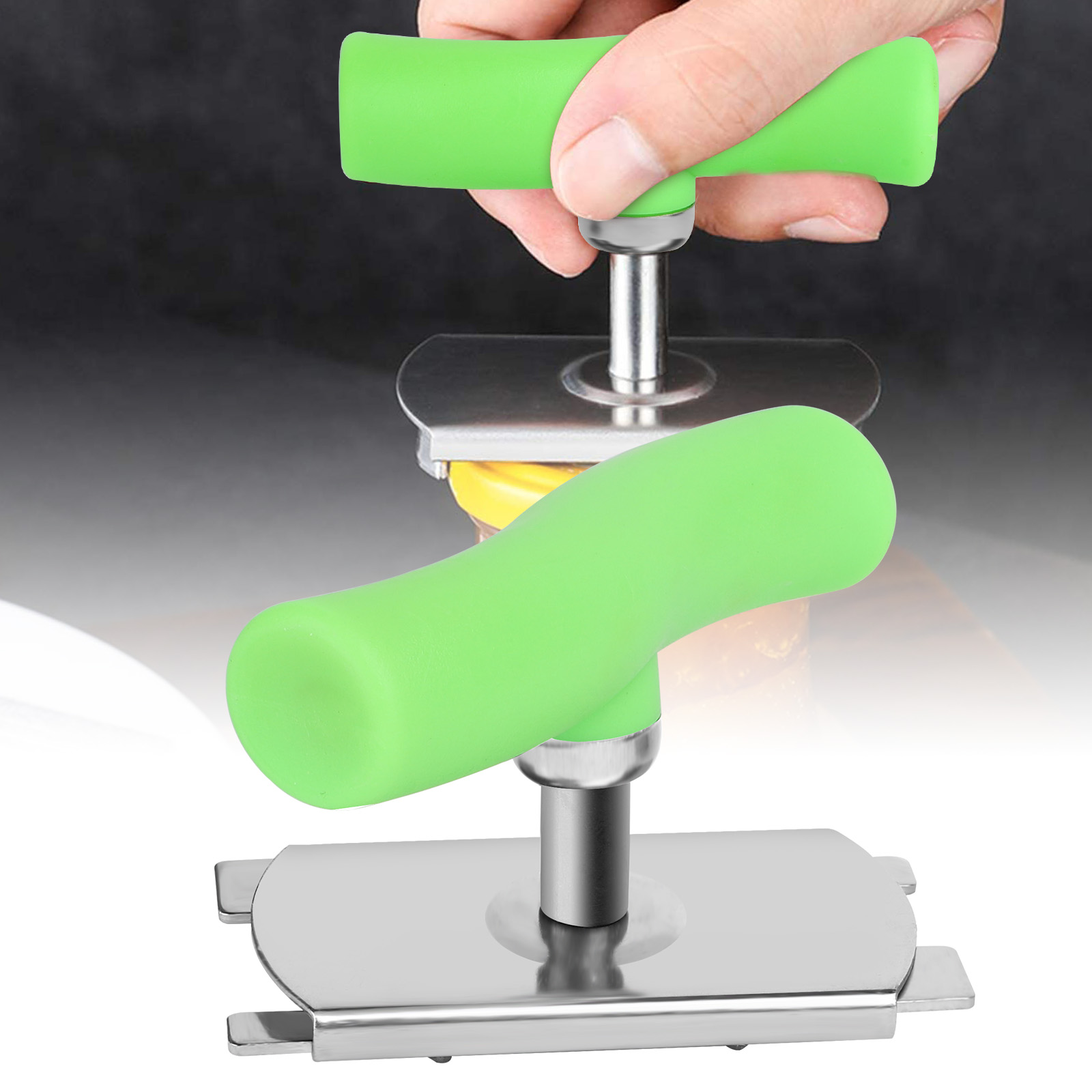 Adjustable Can Opener Jar Lid Bottle Remover Tool Stainless Steel Twist Off Grip