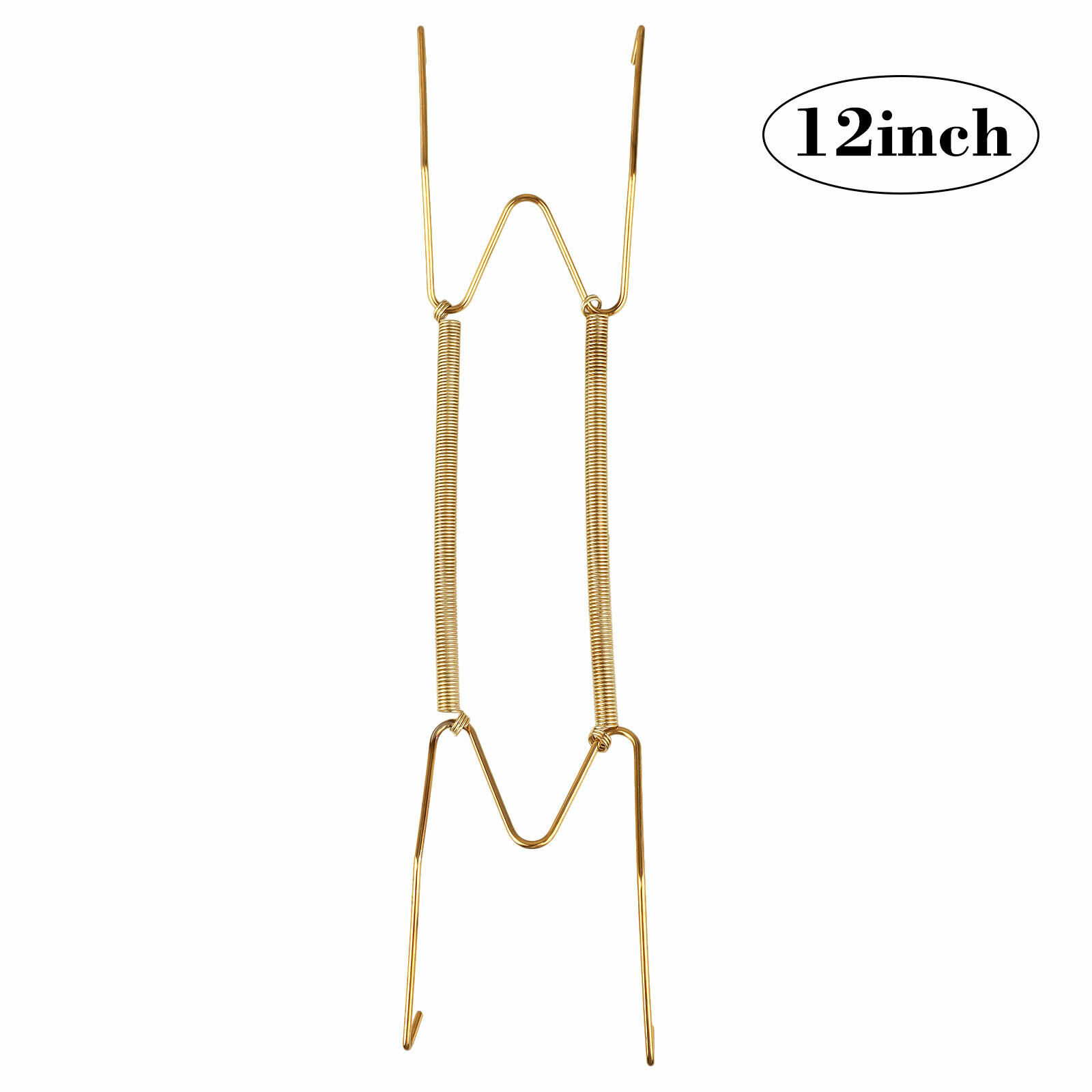 Details about   4pcs U-Shape Wall Display Plate Dish Hangers For Home Decor 8/10inch Holder Art 